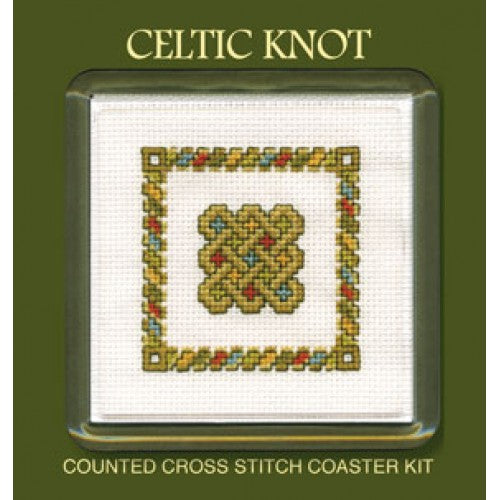 Celtic Knot Coaster - Cross Stitch Coaster Kit