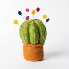 Load image into Gallery viewer, Cactus Pincushion Felt Craft Kit