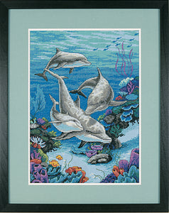 The Dolphins Domain Cross Stitch Kit