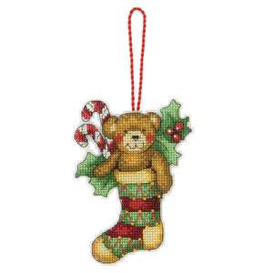 Bear - Christmas Ornament Cross Stitch Kit
