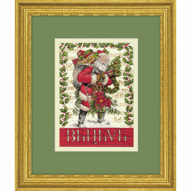 Believe in Santa Cross Stitch Kit