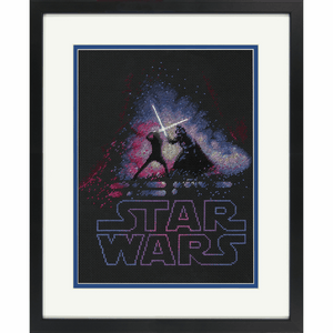 Luke and Darth Vader - Star Wars Cross Stitch Kit