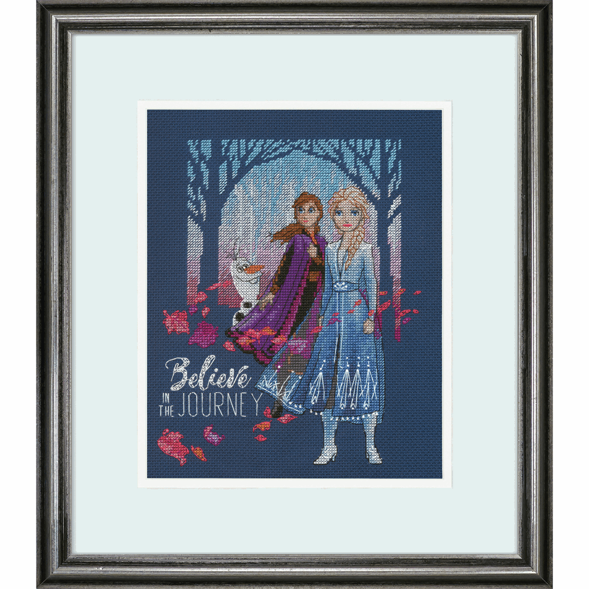 Dimensions Counted Cross Stitch Kit Frozen Believe in the Journey