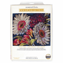 Load image into Gallery viewer, Fabulous Floral Cross Stitch Kit