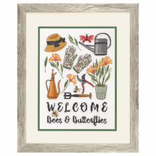 Load image into Gallery viewer, Garden Time Cross Stitch Kit