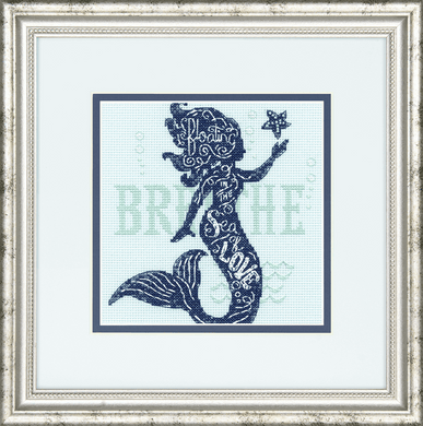 Mermaid Song Cross Stitch Kit