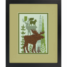 Load image into Gallery viewer, Forest Folklore Cross Stitch Kit