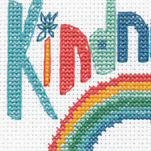 Load image into Gallery viewer, Kindness Colours Cross Stitch Kit