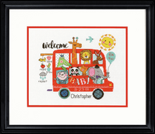 Load image into Gallery viewer, Baby On Board Cross Stitch Kit