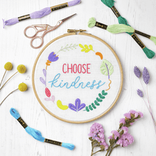 Load image into Gallery viewer, Kindness (Ana Clara) Embroidery Kit