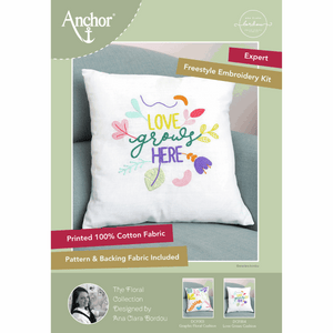 Love Grows (Ana Clara) Embroidery Cushion Kit