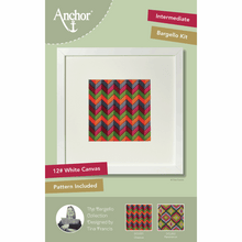 Load image into Gallery viewer, Chevron Bargello Tapestry Kit