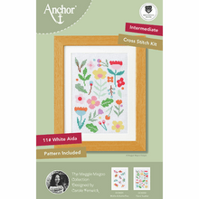 Load image into Gallery viewer, Floral Scatter Starter Cross Stitch Kit