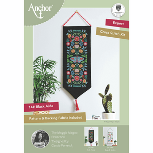 Folk Floral Cross Stitch Kit