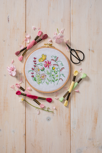 Wild Flowers (Floral Collection) Cross Stitch Kit