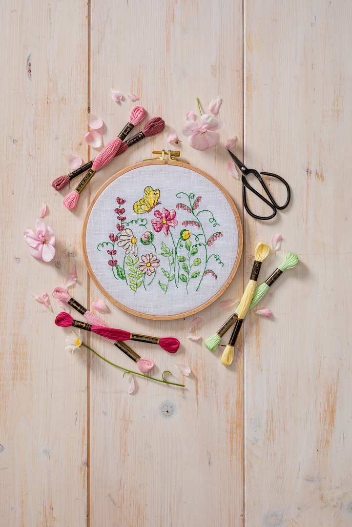 Wild Flowers (Floral Collection) Cross Stitch Kit