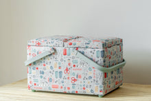 Load image into Gallery viewer, Stitch in Time Large Twin Lid Sewing Box