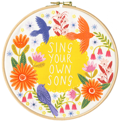 Sing Embroidery Kit