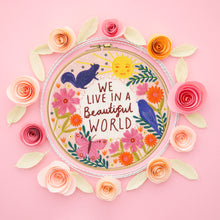 Load image into Gallery viewer, Beautiful World Embroidery Kit