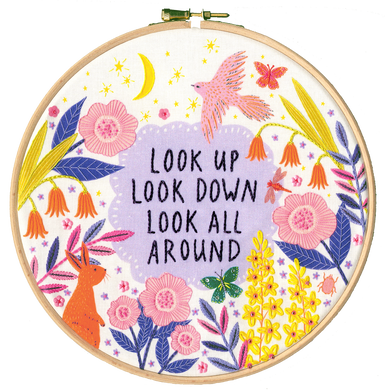 Look Up Embroidery Kit