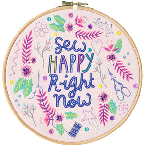 Sew Happy Embroidery Kit