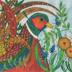 Pheasant - Flights of Fancy Embroidery Kit