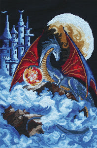 Dragon of the Blue Planet Cross Stitch Kit