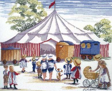 The Circus Comes to Town Cross Stitch Kit