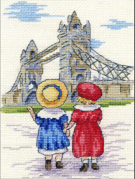 Tower Bridge Cross Stitch Kit