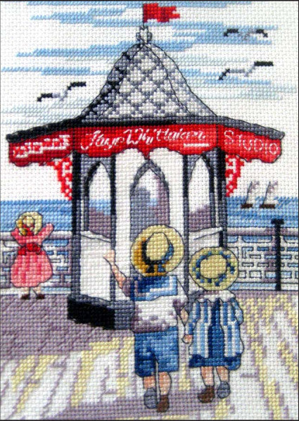 Pier Shop Cross Stitch Kit