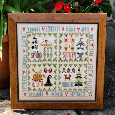 Four Seasons Cross Stitch Kit