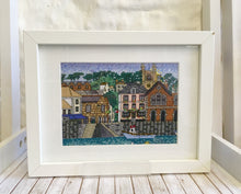 Load image into Gallery viewer, Fowey Harbour Cross Stitch Kit