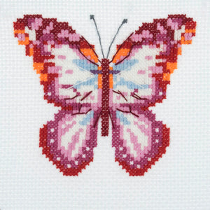 Butterfly Mini Cross Stitch Kit