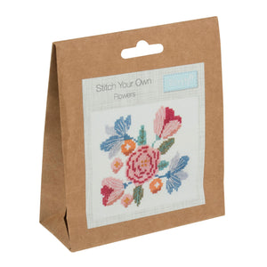 Floral Mini Cross Stitch Kit