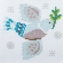 Load image into Gallery viewer, Scandi Dove Mini Cross Stitch Kit