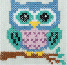 Load image into Gallery viewer, Owl Cross Stitch Kit