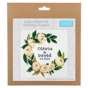 Wedding Flowers Cross Stitch Kit