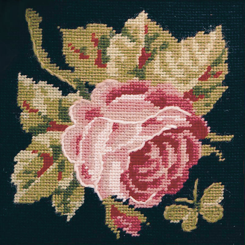 Rose - Tapestry / Needlepoint Kit