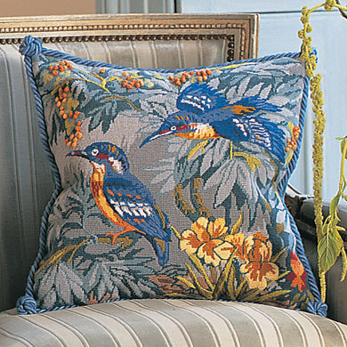 Kingfishers - Tapestry / Needlepoint Kit