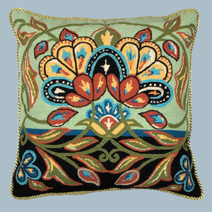 Persian Flowers Green - Tapestry / Needlepoint Kit