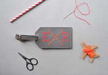 Load image into Gallery viewer, Stitch Luggage Tag Kit - Grey