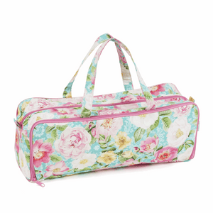 Knitting Bag with Pin Case - Rose Blossom