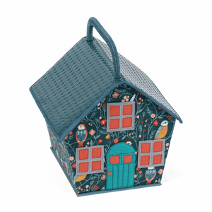 Sewing Box / Basket - Birdhouse - Aviary