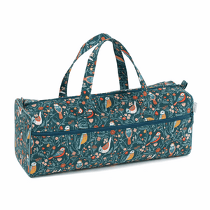 Knitting Bag (Fabric Handles) - Aviary