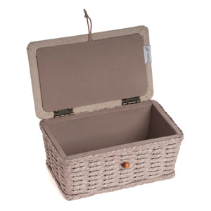 Sewing Box - Woven Basket - Bee