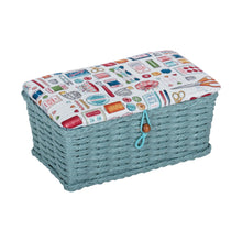 Load image into Gallery viewer, Sewing Notions - Mini Sewing Box - Woven Basket