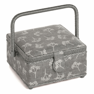 Cow Parsley Sewing Basket - Small Square