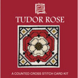 Tudor Rose - Cross Stitch Mini Card Kit