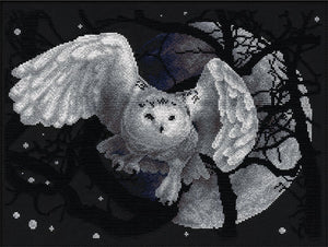 Snowy Owl Cross Stitch Kit