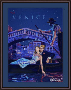 Visit Venice Cross Stitch Kit